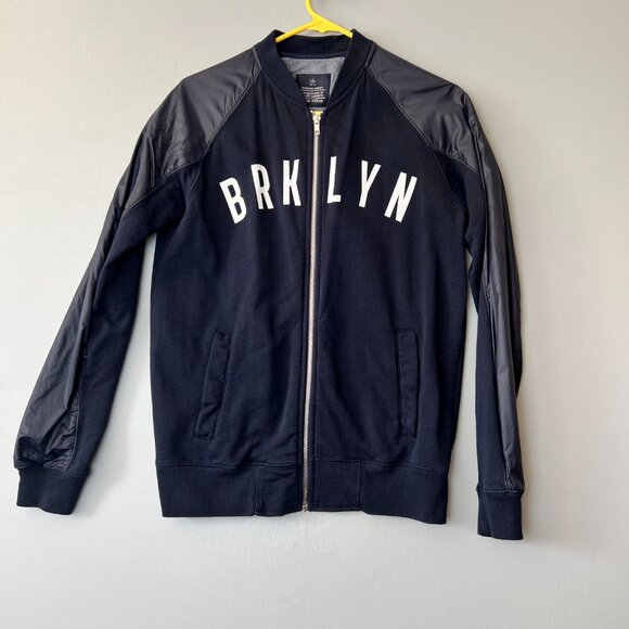 Men’s LFT “The Original Garments” BRKLYN Jacket Europe M/Mex 40 Black Full Zip - Picture 2 of 4